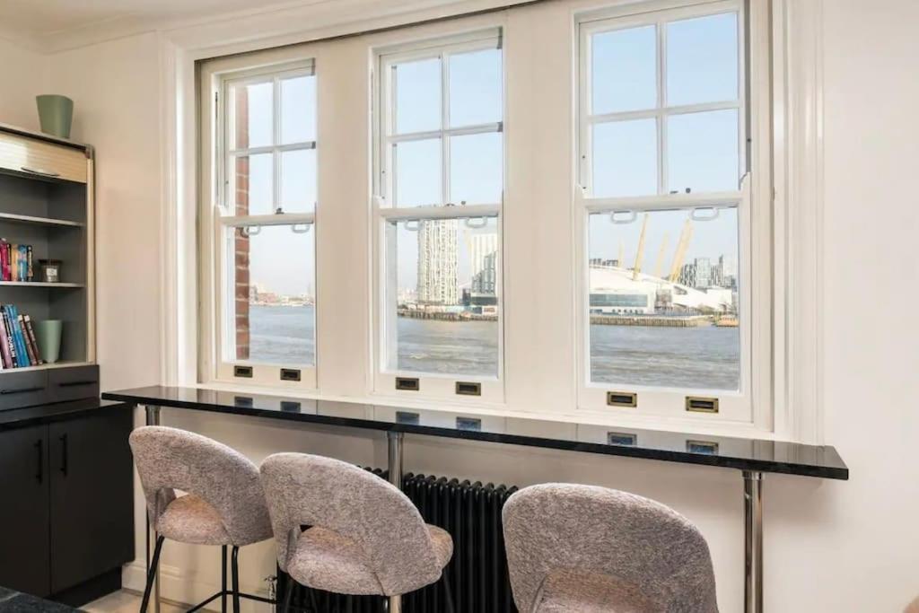 3 X Bedroom Riverside Flat With Hot Tub On Roof Terrace Londres Exterior foto